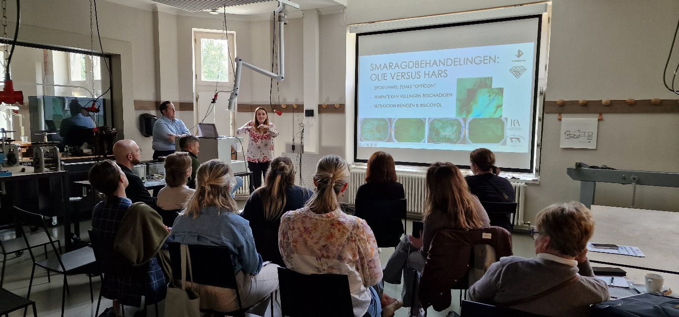ALGT Shares Gemstone Testing Expertise with Belgian Jewelry Professionals