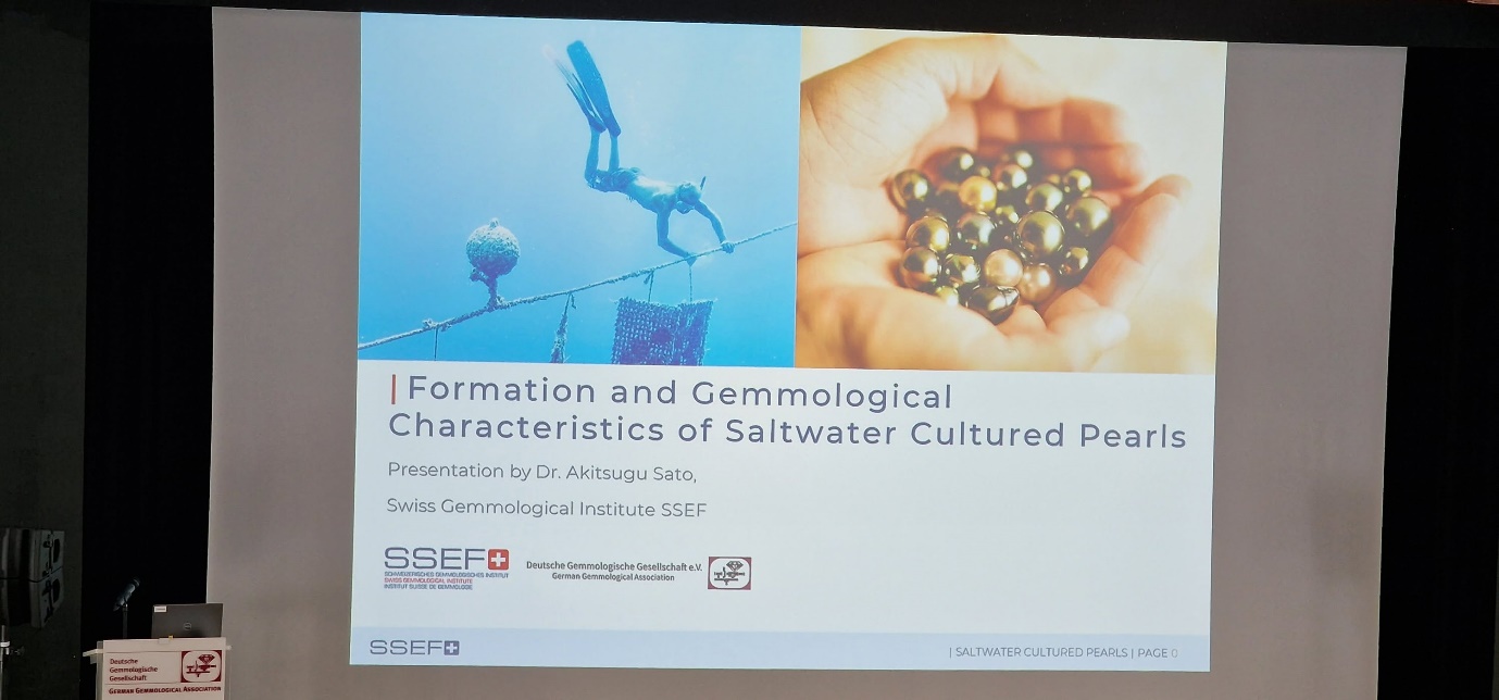 ALGT Attends Pearl Conference in Idar-Oberstein to Follow the Latest Advances in Pearl Identification
